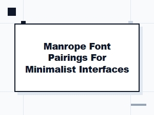 Manrope and the Art of Minimalist Pairing